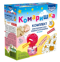 Комплект от комаров Комаришка фумигатор+жидкость 30 ночей Комплект от комаров Комаришка фумигатор+жидкость 30 ночей