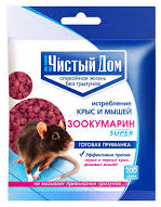 Гранулы от крыс и мышей "Зоокумарин супер" Гранулы от крыс и мышей "Зоокумарин супер"