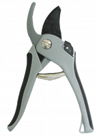 Секатор с упорной пружиной и фиксатором Секатор с упорной пружиной и фиксатором